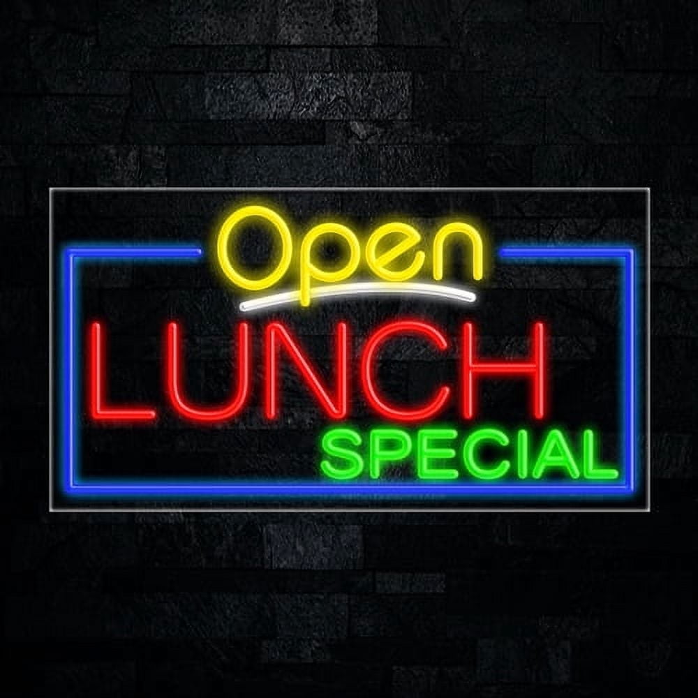 Lunch Special LED Neon Sign 33"L x 18"H #35787