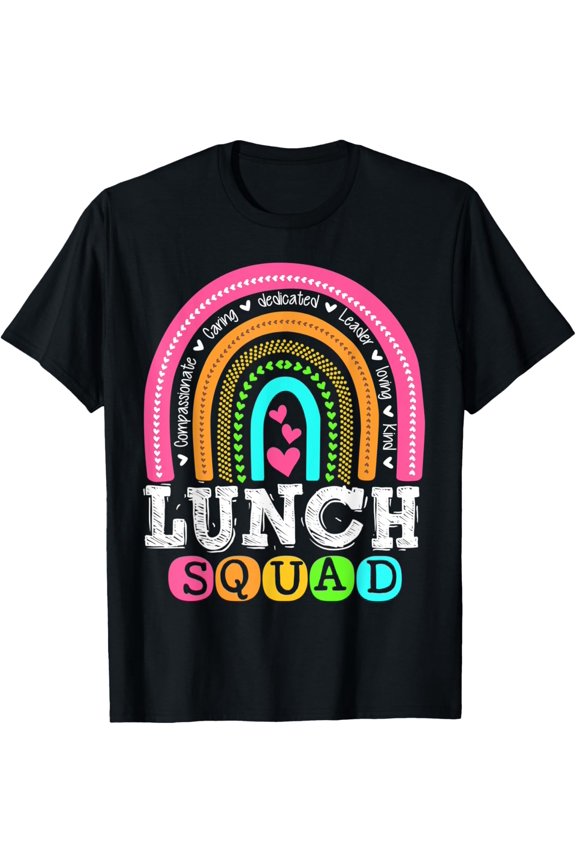 Lunch Squad Group Matching School Cafeteria Crew Spirit Day T-Shirt