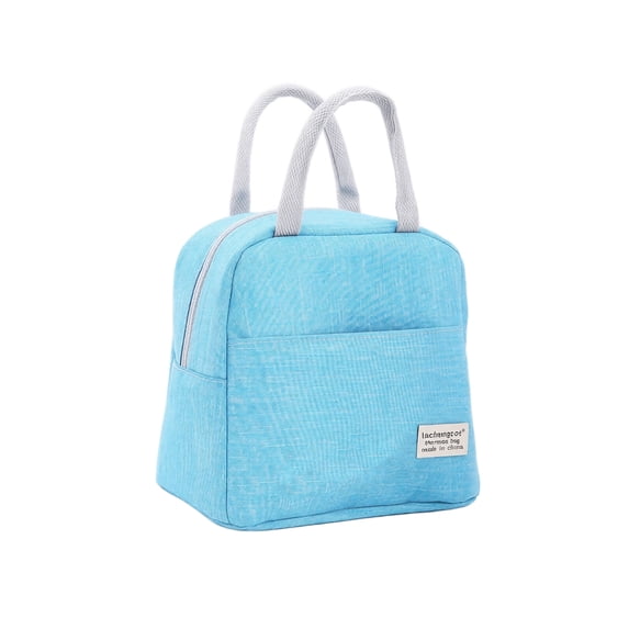 Lunch Tote Insulated Cooler Bag | Leak Resistant Thermal Work Lunch Bag for Office Outdoor Picnic | Gift for Mom Sky Blue