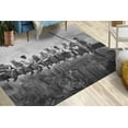 thumbnail image 1 of Lunch atop a Skyscraper Rugs, Accent Rugs, Modern Rugs, Outdoor Rug, Popular Rug, Luxury Rug, New York Rugs, Kitchen Rugs, Gray Rugs, 3.3'x5' - 100x150 cm, 1 of 8