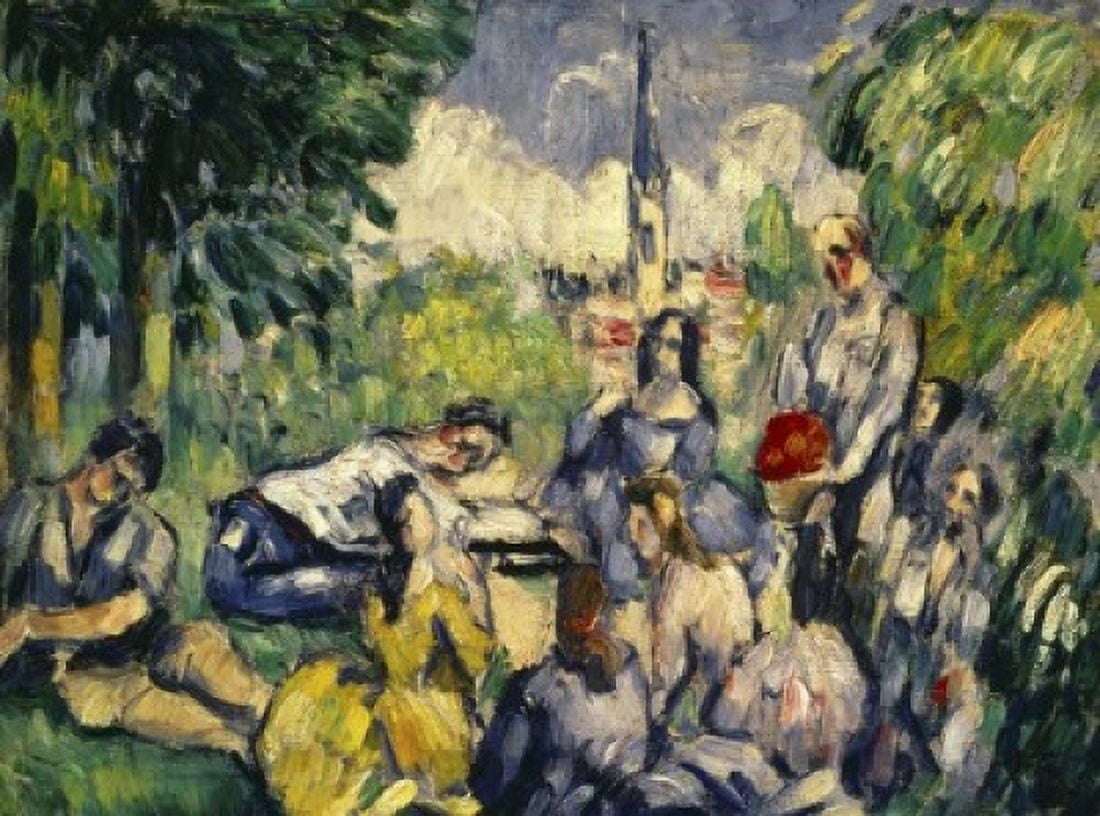 Lunch on the Grass c 1873-1875 Paul Cezanne (1839-1906 French) Oil on Canvas Musee de lOrangerie Paris France Canvas Art - Paul Cezanne (18 x 24)