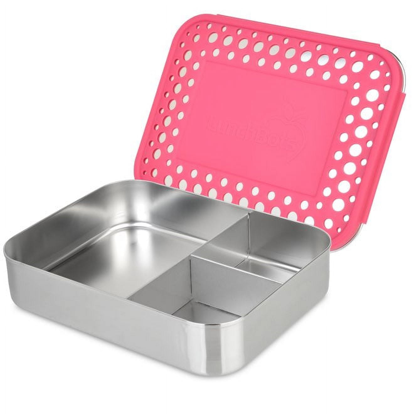 LunchBots Medium Trio II Snack Container - Divided Stainless Steel Food  Container - Three Sections f…See more LunchBots Medium Trio II Snack  Container