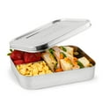 thumbnail image 1 of LunchBots Large Trio Stainless Steel Lunch Container -Three Section Design for Sandwich and Two Sides - Metal Bento Lunch Box - Eco-Friendly - Stainless Lid - Stainless Steel, 1 of 8
