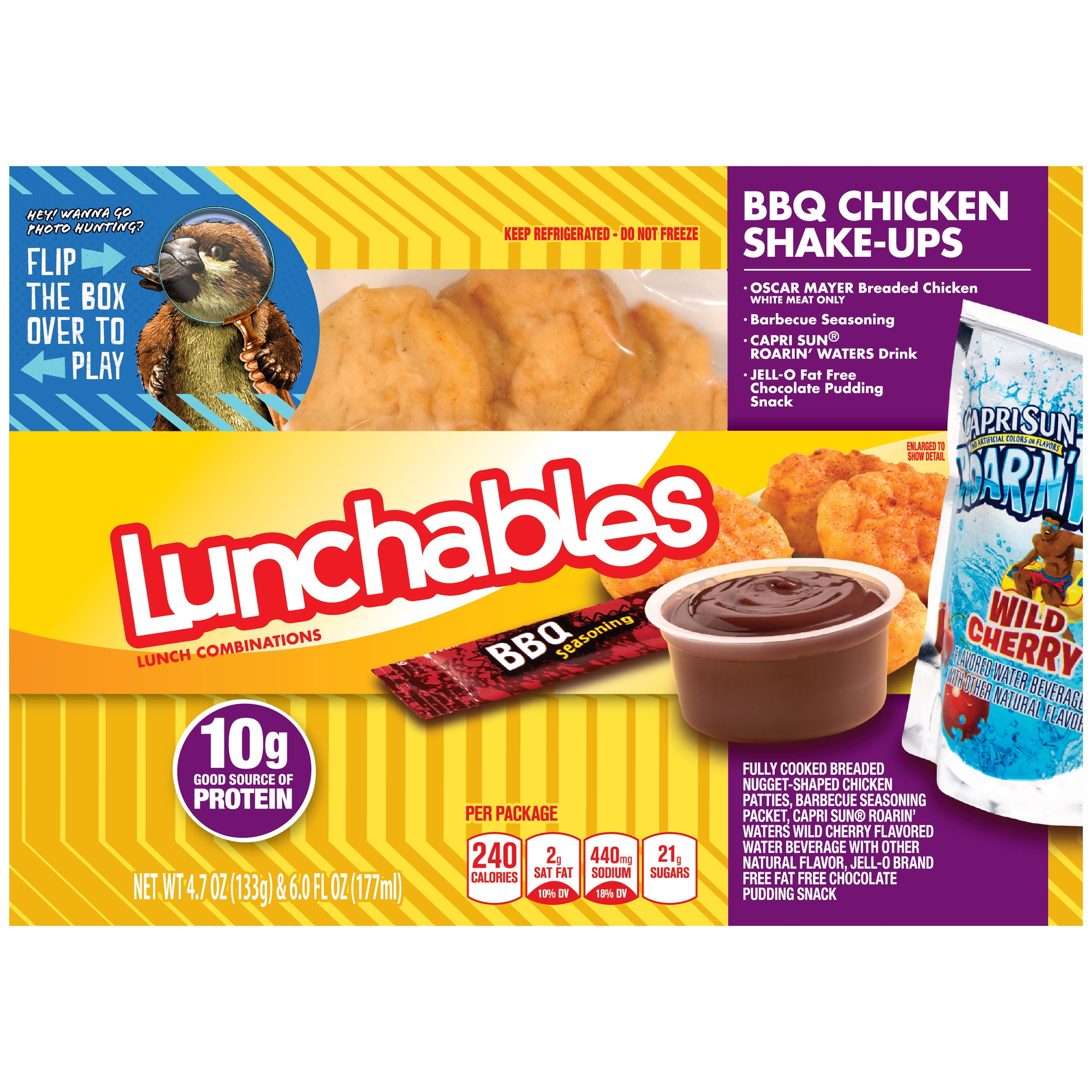 Lunchables BBQ Chicken ShakeUps 10.7 oz Box