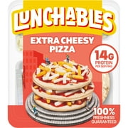 Lunchables Extra Cheesy Pizza Kids Lunch Snack, 4.2 oz Tray, Refrigerated, Whole