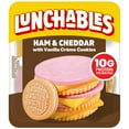 thumbnail image 1 of Lunchables Ham & Cheddar with Vanilla Creme Cookies, 3.5 oz Pack, 1 of 24