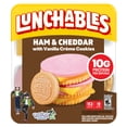 thumbnail image 1 of Lunchables Ham & Cheddar with Vanilla Creme Cookies, 3.5 oz Pack, 1 of 23
