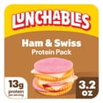 thumbnail image 1 of Lunchables Ham & Swiss Protein Pack, 3.2 oz Pack, 1 of 18