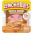 Oscar Mayer Lunchables Ham and Swiss Cheese Meat Snack, Cracker ...