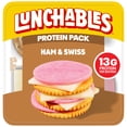 thumbnail image 1 of Lunchables Ham & Swiss Protein Pack, 3.2 oz Pack, 1 of 18