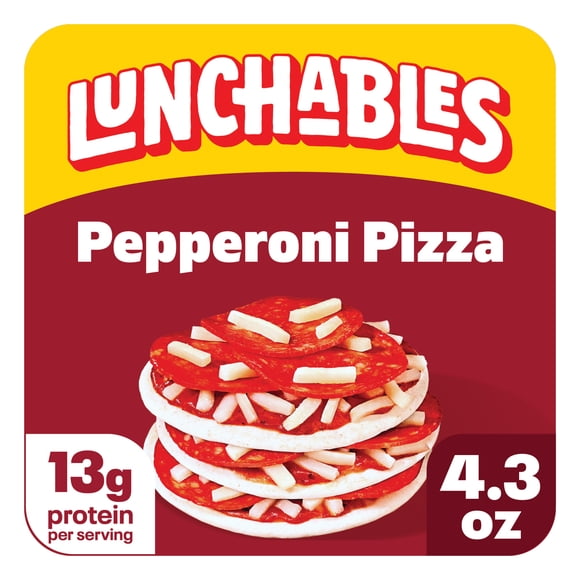 Lunchables Pepperoni Pizza, 4.3 oz Pack