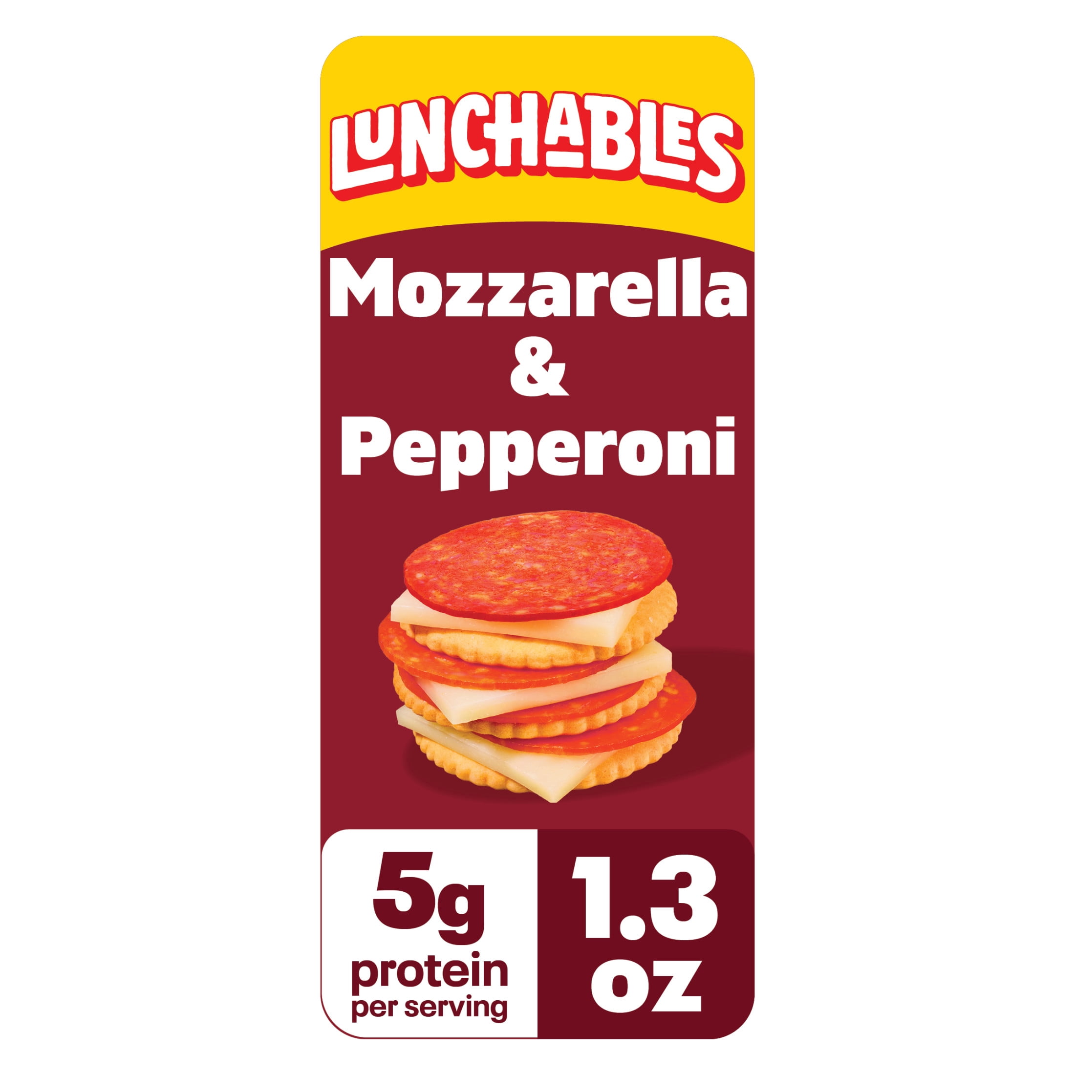 Lunchables Mozzarella & Pepperoni Value Pack, 1.3 oz Pack