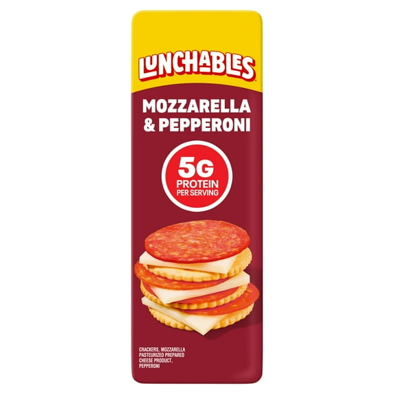 Lunchables Mozzarella & Pepperoni Value Pack, 1.3 oz Pack