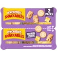 thumbnail image 1 of Lunchables Snackables with Colby and Monterey Jack Cheese, Mini Crackers and Chocolate Chip Graham Crackers Snack Kit, 2 Trays, for On-the-Go Snacking, 2.64 oz, 1 of 15