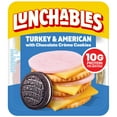 thumbnail image 1 of Lunchables Turkey & American with Chocolate Creme Cookies, 3.2 oz Pack, 1 of 19
