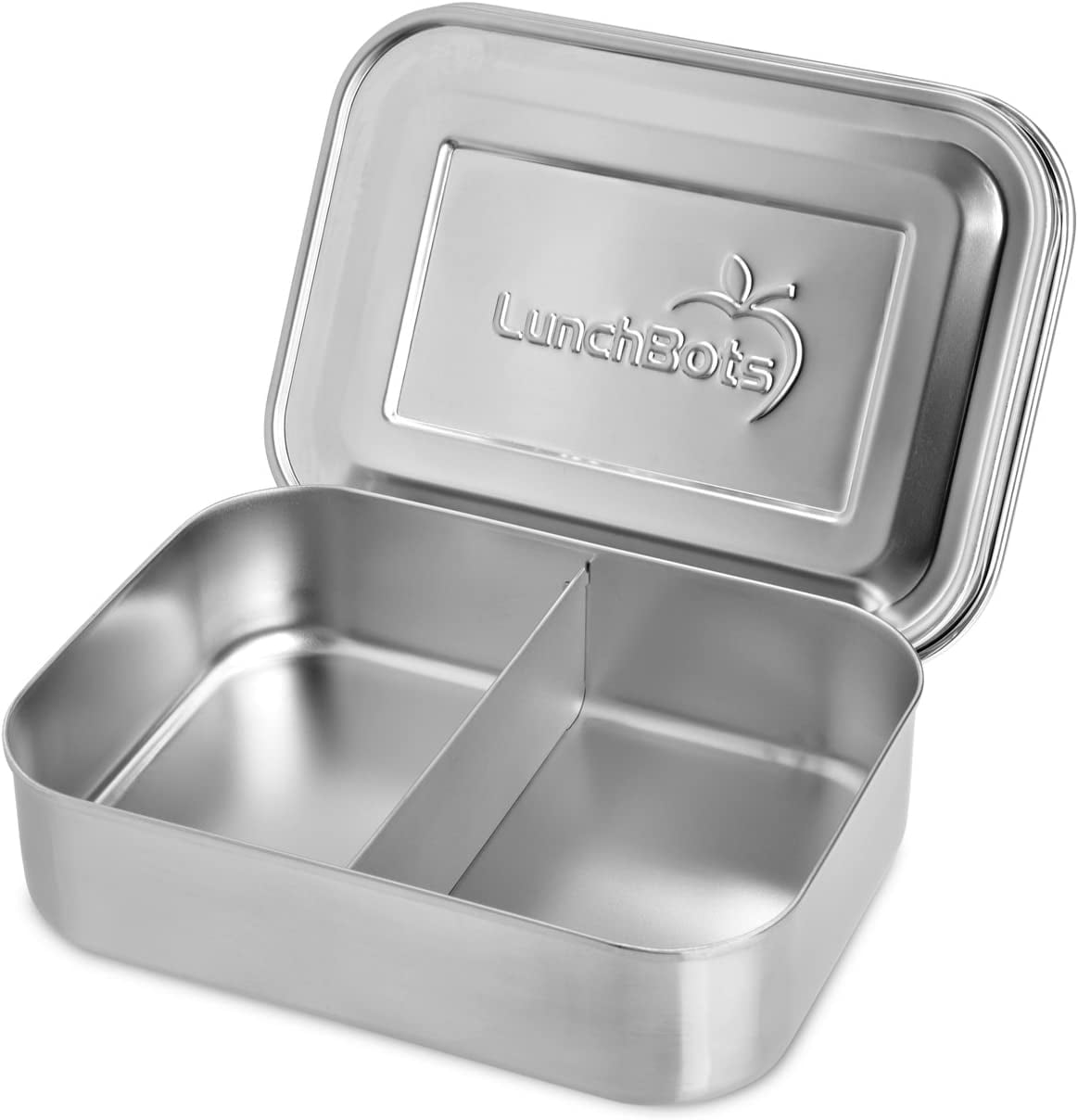Lunchbots, Small Snack Packer Bento Box, Extra Small, 2 Compartments ...