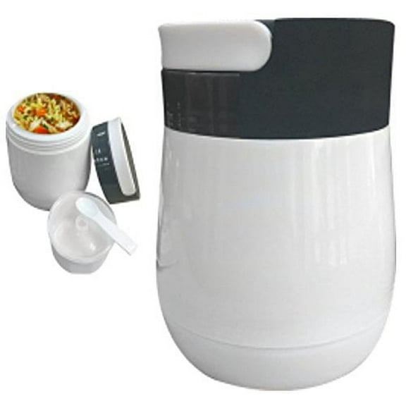 Lunchbox Hot or Cold Food Jug Leak Proof w/Cup BPA/ASBESTOS free 1 LITER Vacuum Glass Insulated