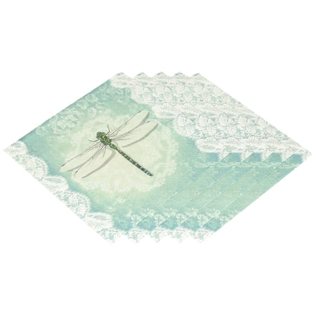 Abbott Collection Lace Dragonfly Paper Napkins, Large (20 pack)