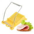 thumbnail image 1 of Luncheon Meat Egg Cutter Stainless Steel Multi Function Food Banana Cheese Strawberry Slicer Kitchen Gadget, 1 of 8