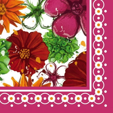 Luncheon Napkin, Floral Splash