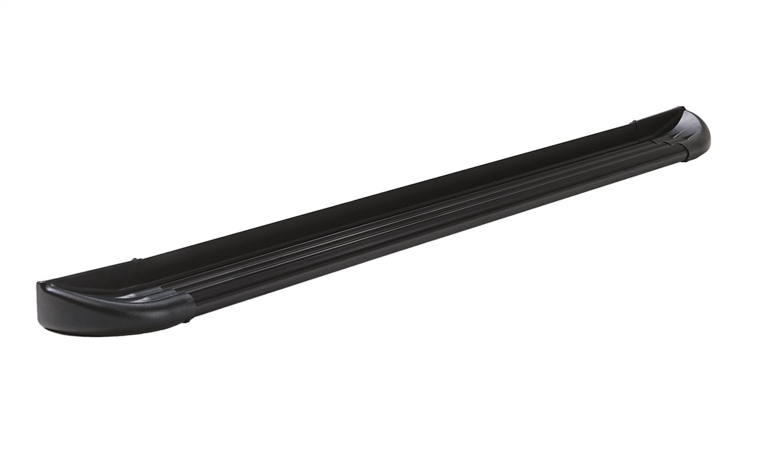 Lund 02-08 Dodge Ram 1500 Quad Cab (80in) TrailRunner Extruded Multi-Fit Running Boards - Black Fits select: 2004-2014 FORD F150, 2004-2019 CHEVROLET SILVERADO