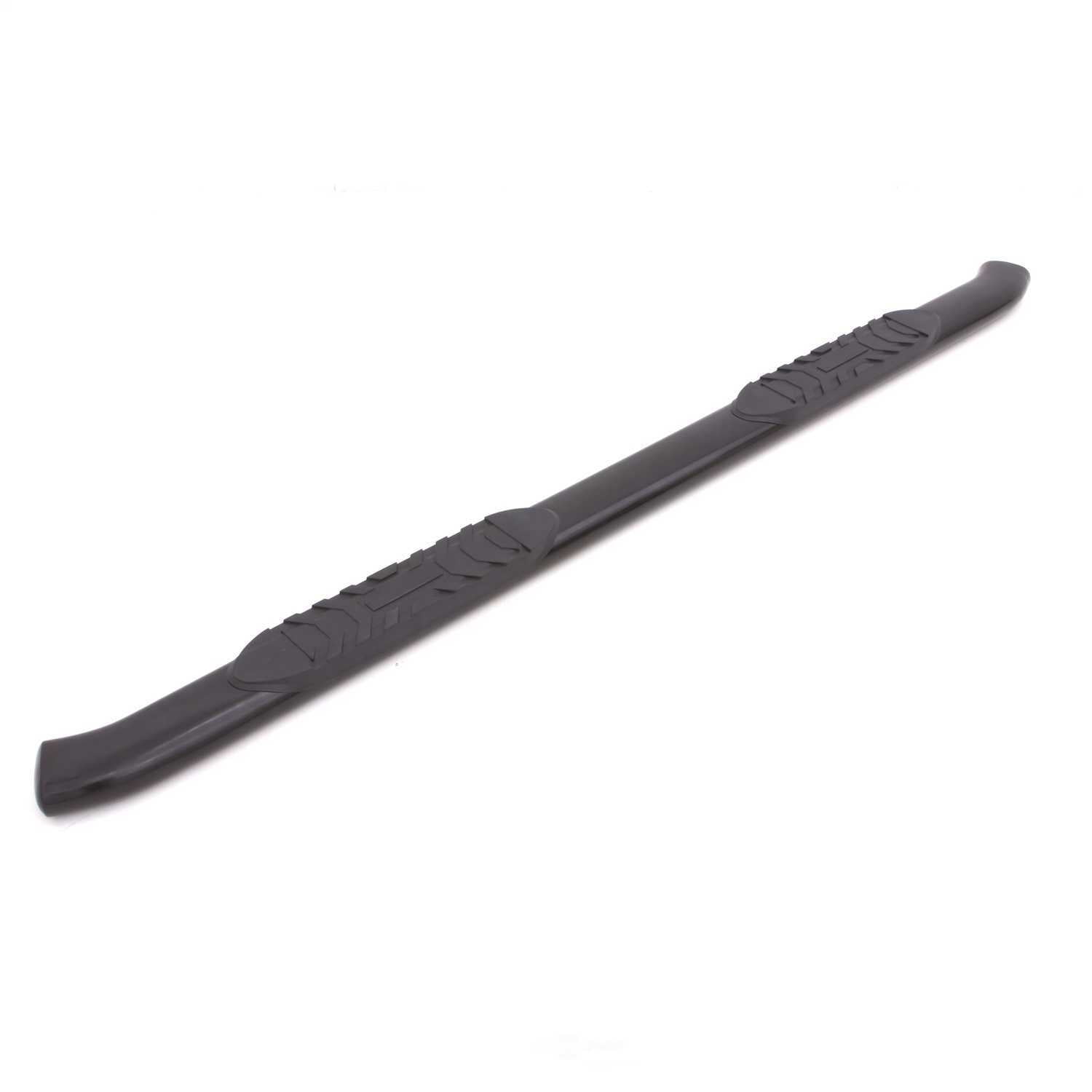 Lund 23895007 5 Inch Oval Curved Nerf Bar, Incl. Brackets Black
