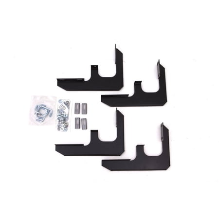 Lund 10-13 Chevy Equinox Tube Step Running Board Mounting Brackets - Black