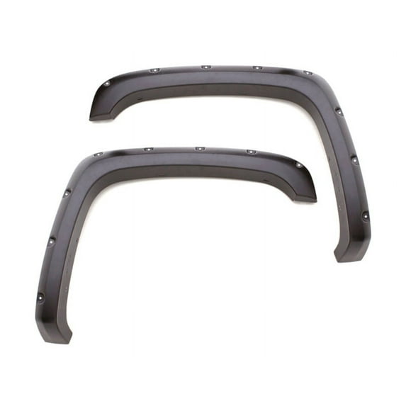 Lund 14-15 GMC Sierra 1500 RX-Rivet Style Smooth Elite Series Fender Flares - Black (4 Pc.)