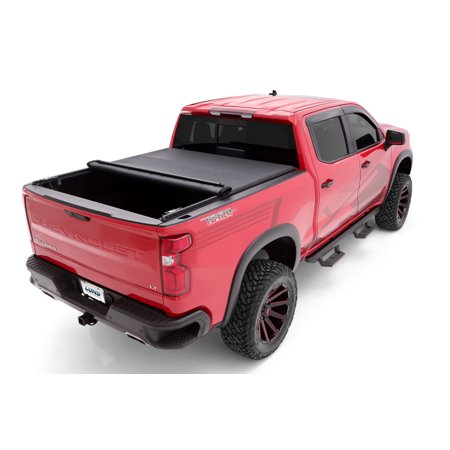 Lund 19-23 Chevrolet Silverado 1500 (5.5ft. Bed) Genesis Elite Roll Up Tonneau Cover - Black