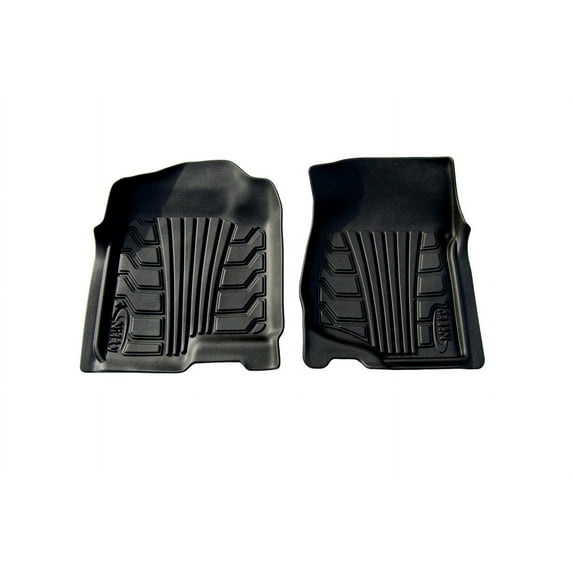 Lund 283132 B Catch It Black Vinyl Floormat (Front, Pair), 1 Pack