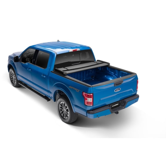 Lund 21+ Ford F-150 Genesis Elite Tri-Fold Tonneau Cover - Black