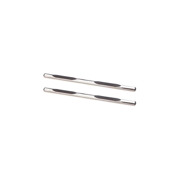 Lund 23584781 4 Inch Oval Straight Nerf Bar Fits select: 2013-2018 RAM 1500, 2009-2012 DODGE RAM 1500