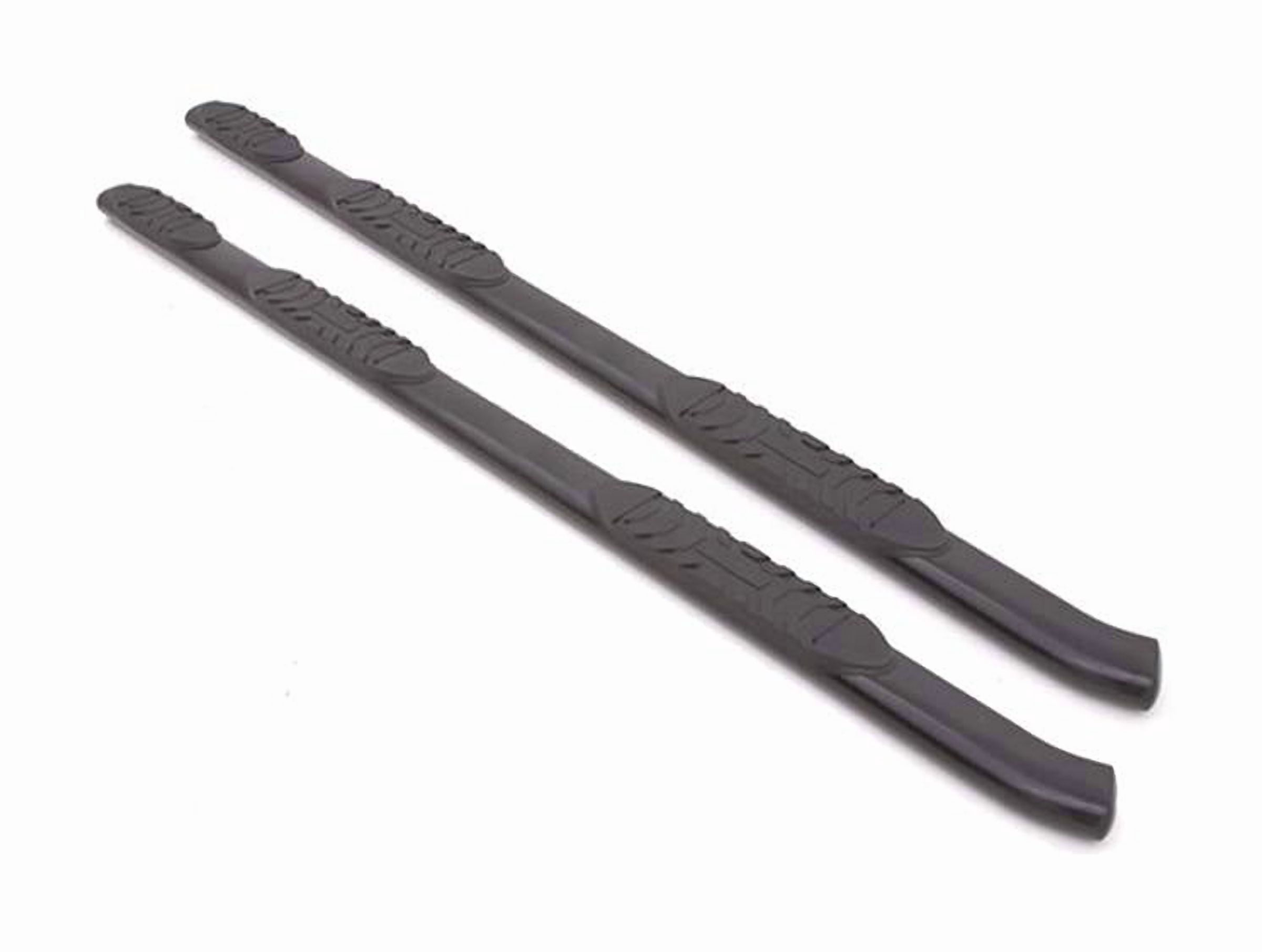Lund 260104008 5 Inch Oval Wheel-To-Wheel Nerf Bar Fits select: 1999-2001,2003-2007 CHEVROLET SILVERADO