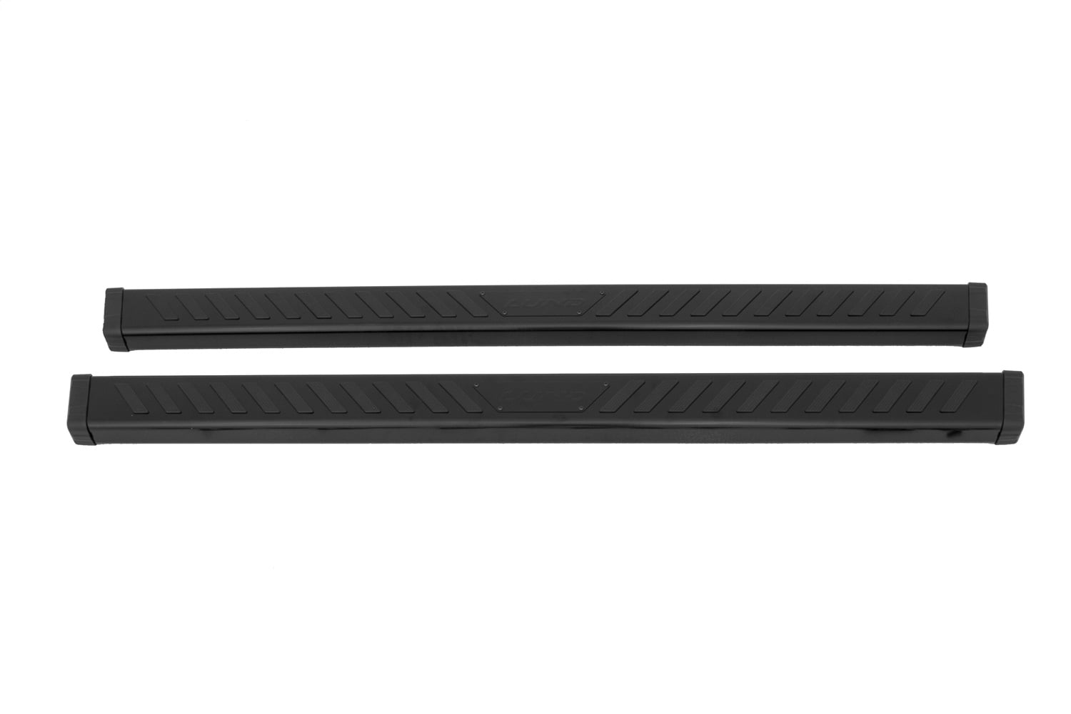 Lund 28565039 Summit Ridge 2.0 Black Stainless Steel Running Boards for