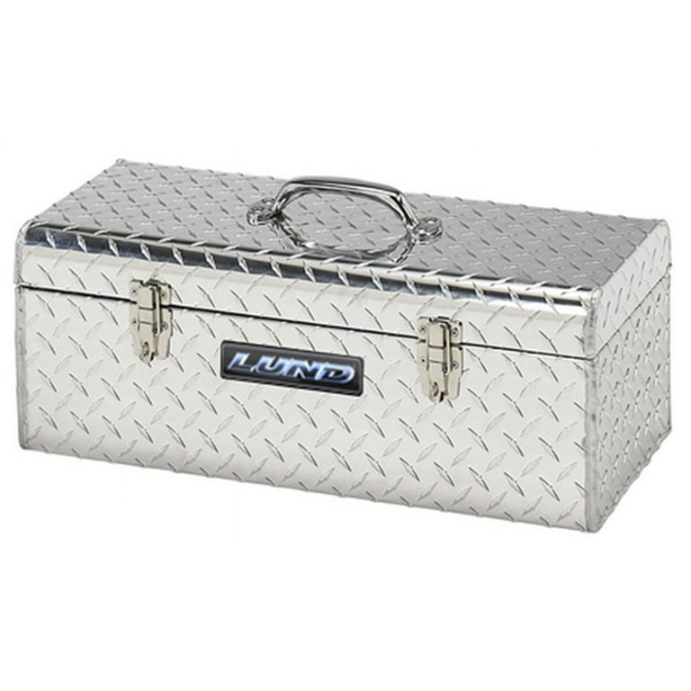 Lund 24 in. Aluminum Hand-Held Tool Box Lund 24 in. Aluminum Hand-Held Tool Box