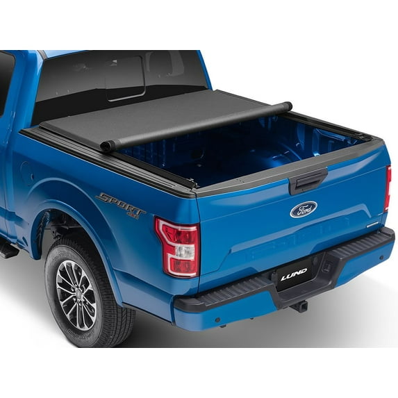 Lund 82-11 Ford Ranger (6ft. Bed) Genesis Elite Roll Up Tonneau Cover - Black
