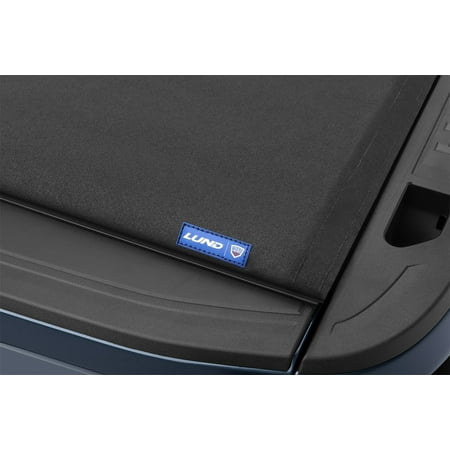 Lund Genesis Tri-Fold Soft Folding Truck Bed Tonneau Cover Fits 2007 - 2013 Toyota Tundra w/o track system 6' 7" Bed( 78.7")
