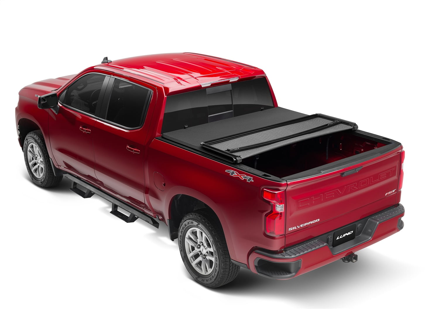 Lund 958293 Genesis Elite Tri-Fold Tonneau Cover - 2019 Silverado/Sierra 6.5' Lund 958293 Genesis Elite Tri-Fold Tonneau Cover - 2019 Silverado/Sierra 6.5'
