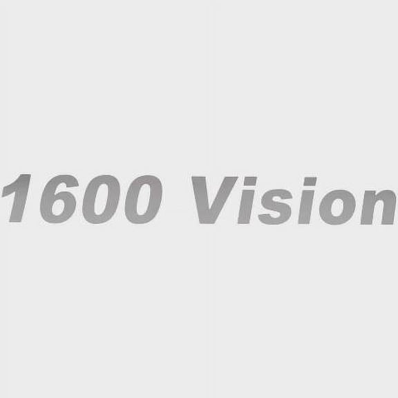 Lund Boat 1600 Vision Decal 2140028 | Metallic Silver Sticker 15 Inch