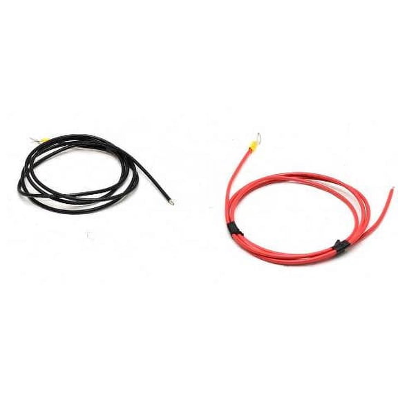 Lund Boat Battery Cables 2338907 | 10 AWG 6 FT Red Black (Set of 2)