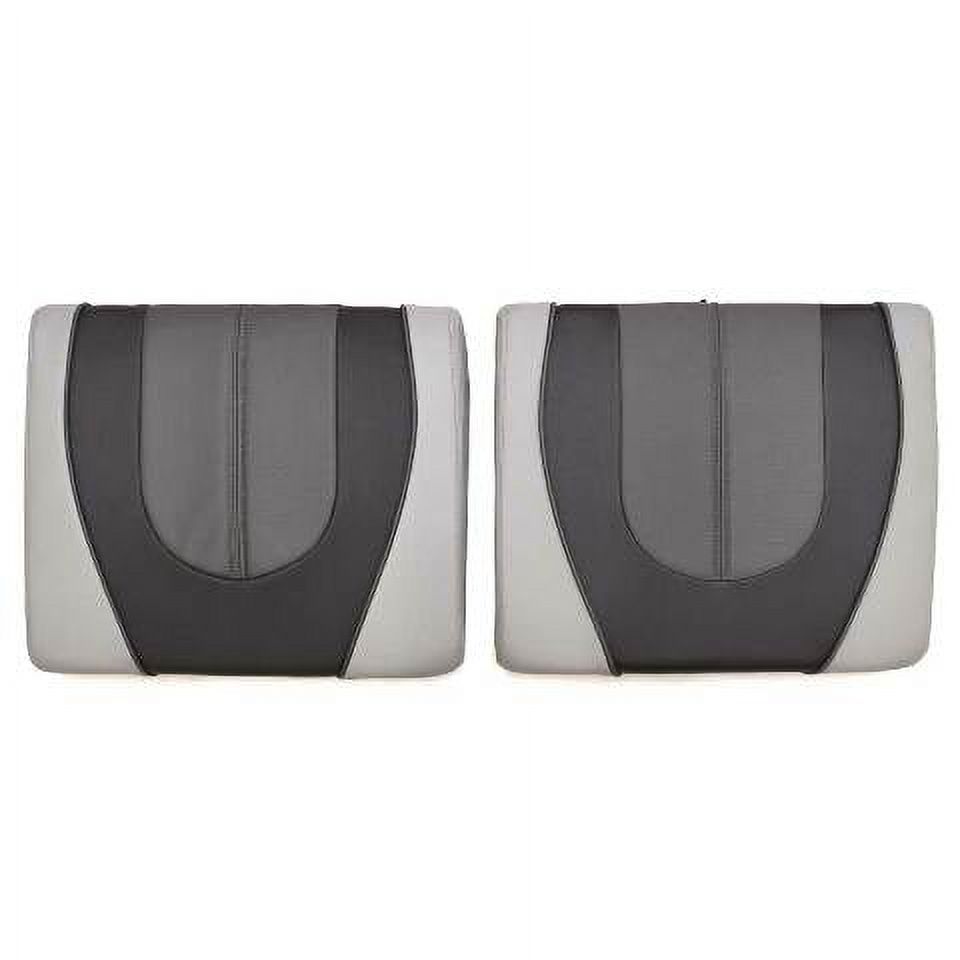 Lund Boat Bow Seat Cushions 2156594 Wise Seating Gray (Set of 2