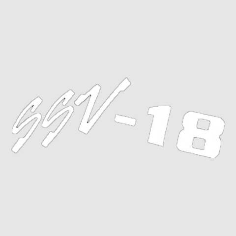 Lund Boat Decal 1987977 | SSV-18 White Vinyl 17 x 5 1/2 Inch Sticker