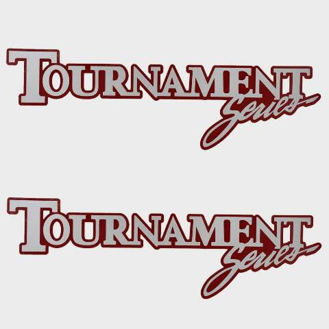 Lund Boat Decals | Tournament Series 9 1/2 x 3 Inch (Pair)