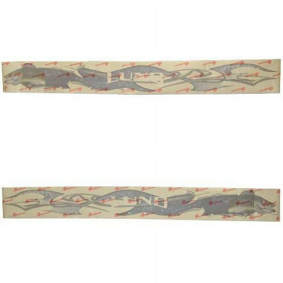 Lund Boat Graphic Decal 1986513 | Pro V SE Gray Purple (2PC)