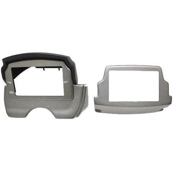 Lund Boat Instrument Panel Kit 2280351 | Black Silver Plastic