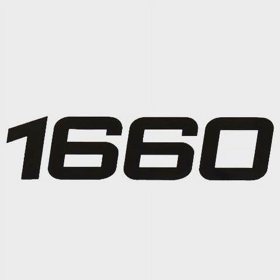Lund Boat Model Decal 2276611 | 2070 Predator Matte Black Sticker
