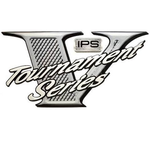 Lund Boat Raised Decal 2280250 | Pro V Tournament Black Gray Silver