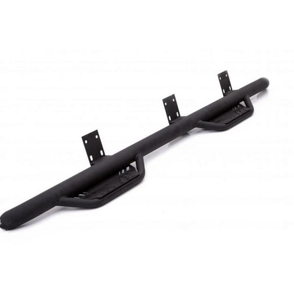 Lund Terrain HX Side Steps - 3" Steel Tubing Nerf Bars For Trucks, Jeeps, SUVs (Black)