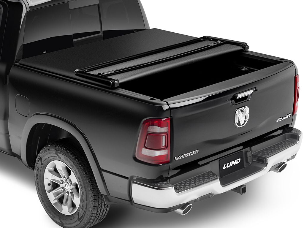 Lund By Realtruck Genesis Elite Tri-Fold Soft Folding Truck Bed Tonneau ...