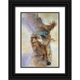 thumbnail image 1 of Lund, Denton 11x14 Black Ornate Wood Framed with Double Matting Museum Art Print Titled - Spirits Of The Wild, 1 of 4